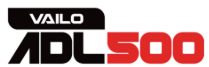 VALO Adelaide 500 motorsport sponsor logo (black version)