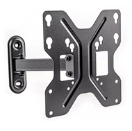 Compact single-arm TV bracket for small screens