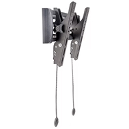 Tilting TV wall mount bracket with angle adjustment