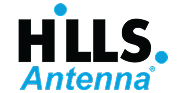 Hills Antenna brand logo for TV antenna products