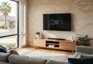 can you hang a tv without a mount in adelaide