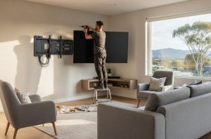 can you mount a tv in a corner in adelaide