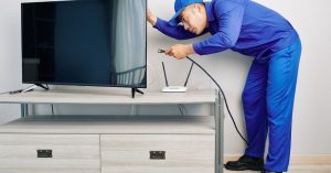 how to mount a tv to the wall without studs