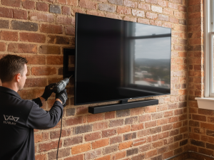 can you mount a tv on brick wall Adelaide