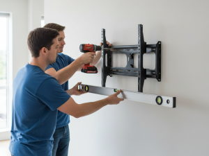 how mount a tv on the wall