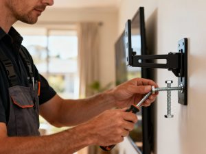 how to mount tv without damaging walls in Adelaide