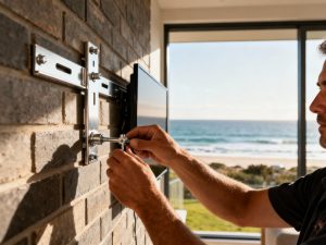 tv mounting adelaide coastal suburbs salt air protection