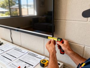 what are the regulations for tv mounting in adelaide homes