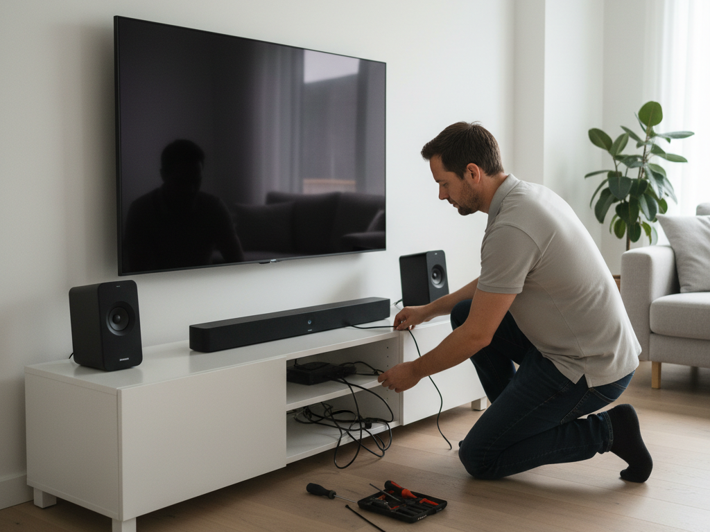 tv mounting adelaide soundbar and speaker integration