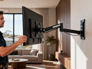 tv wall mount adelaide articulating vs fixed options